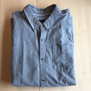 O’Neill men’s gray long sleeve button down size M